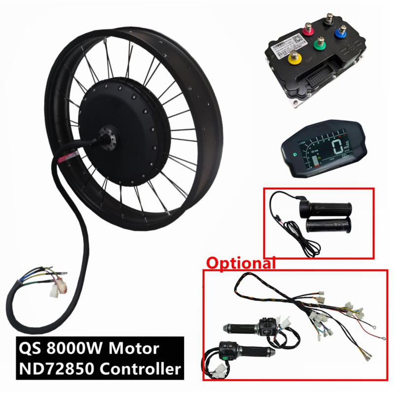 NBpower/QS273 V3 72v 8000W Fat - Qs273 Hub Motor 8000W 72V review and price
