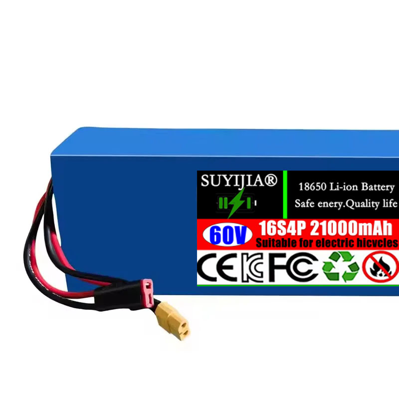 60V 21Ah New 18650 16S4P 1800W - 60V 30Ah Electric Scooter Battery review and price