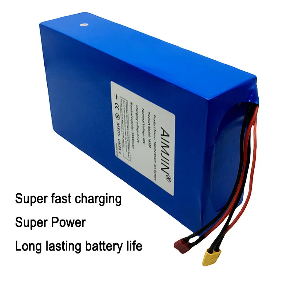 16S8p 1000-3000W Brand New Lit - 60V 30Ah Electric Scooter Battery review and price