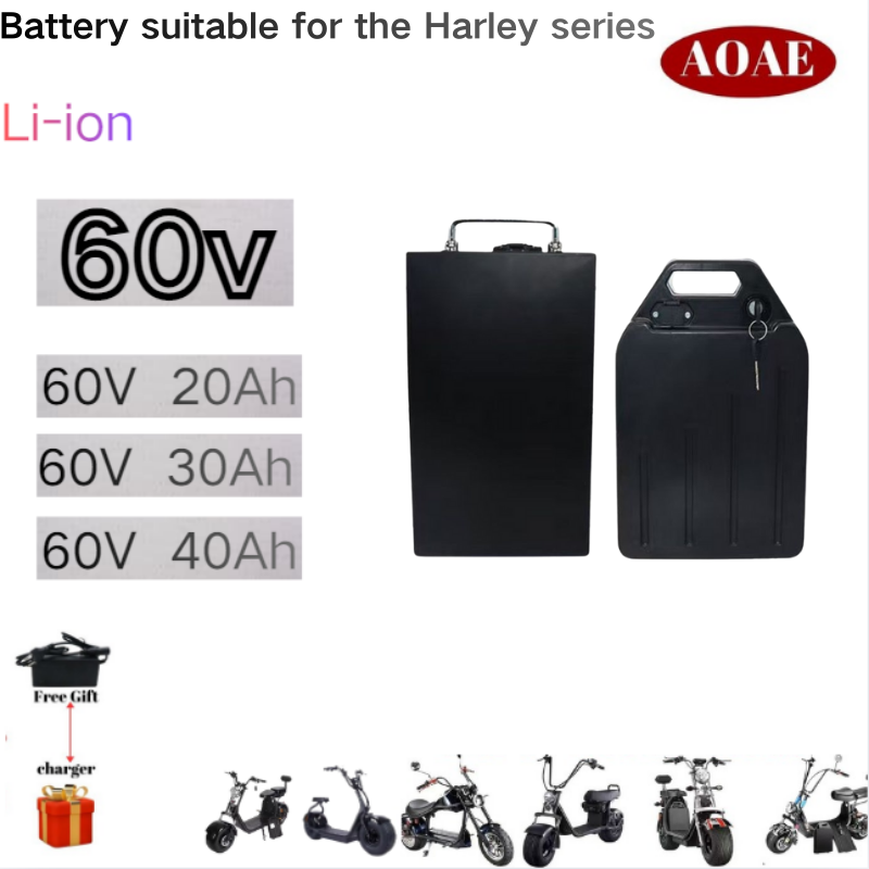 For Harley Battery 60V 20Ah 30 - 60V 30Ah Electric Scooter Battery review and price