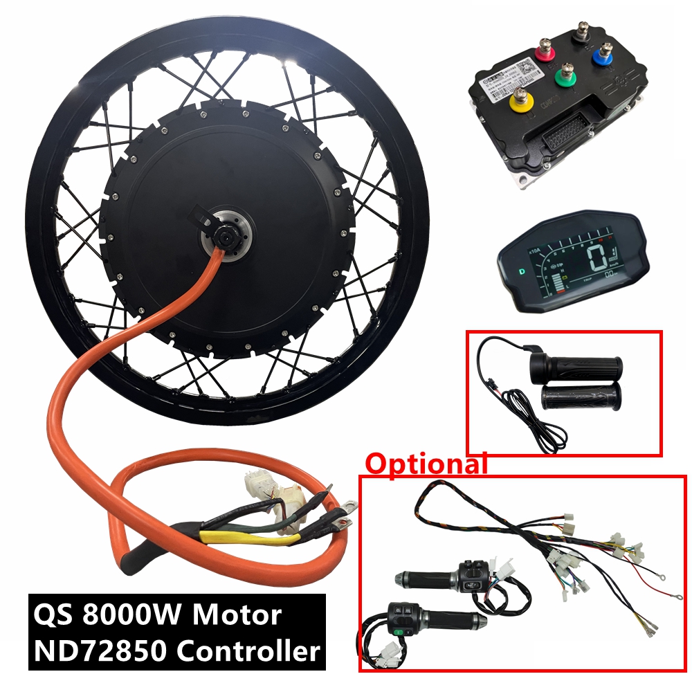 NBpower/QS273 V3 72v 8000W Ebi - Qs273 Hub Motor 8000W 72V review and price