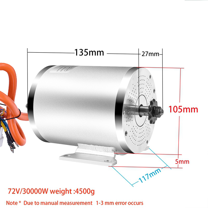 3000W 72V Motor Conversion Kit - Electric Motorcycle Conversion Kit 72V review and price