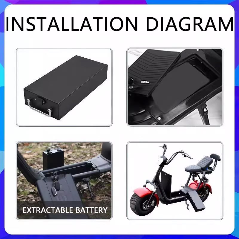 For Harley batteries 60V 20AH  - 60V 30Ah Electric Scooter Battery review and price